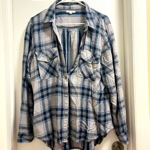Blue and Grey Flannel